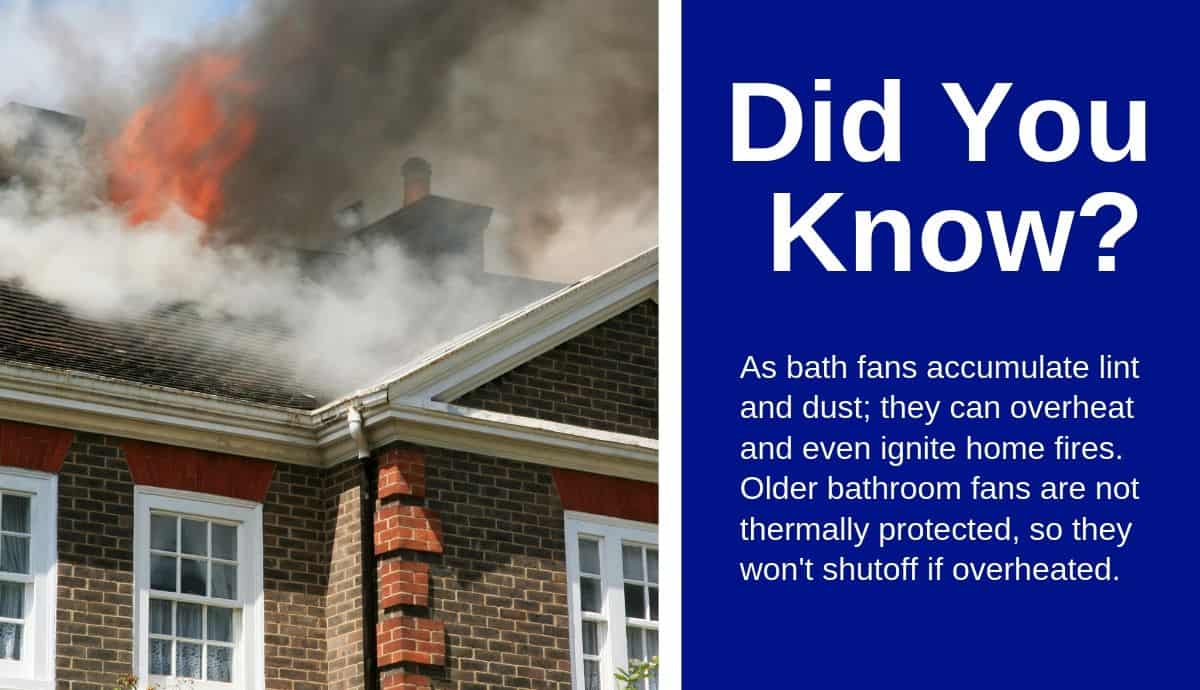 dirty bathroom exhaust fans can cause fires dirty bathroom exhaust fans cause fires