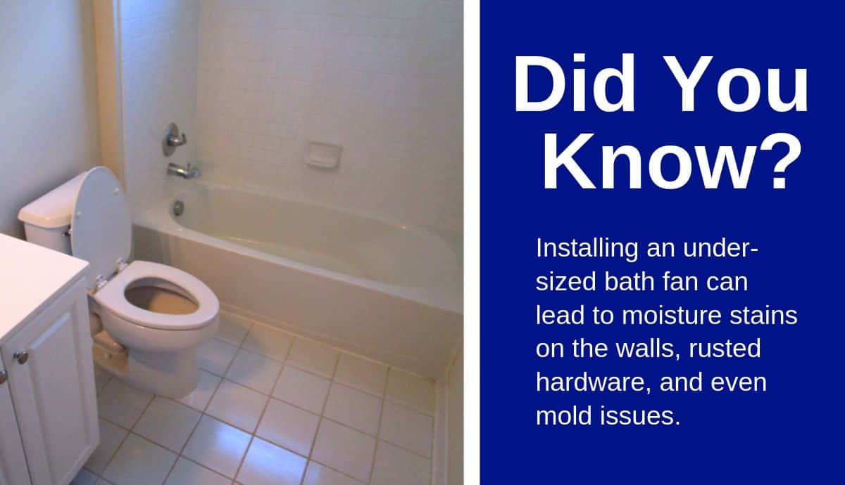 How Many CFM For Bathroom Fans? (4 Step Guide And Chart) 2