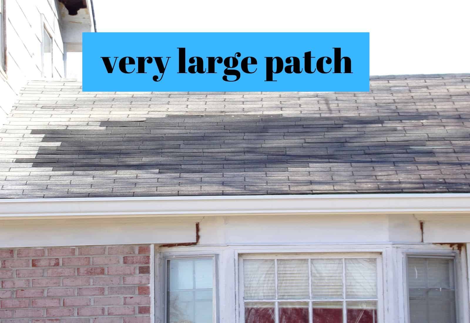 very large roof patch very large roof patch