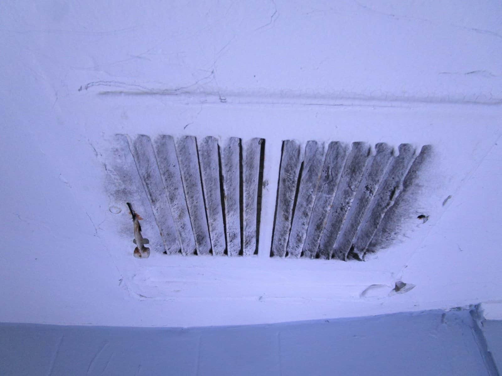 picture of mold on air duct vent cover picture of mold on air duct vent cover