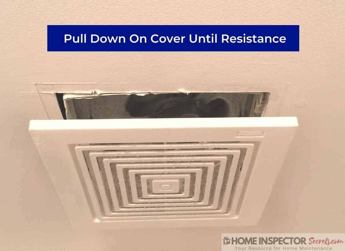 how to oil a bathroom exhaust fan (cover removal) how to oil a bathroom exhaust fan (cover removal)