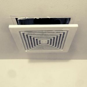how to remove bathroom exhaust fan
