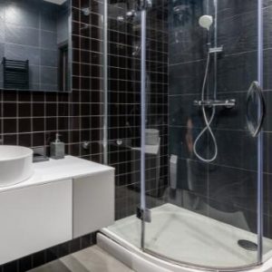 how to adjust glass shower door hinges
