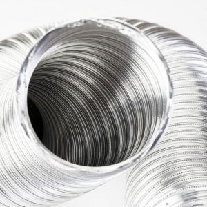 why is there water in dryer vent hose