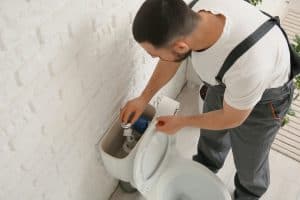 toilet bubbles and burps