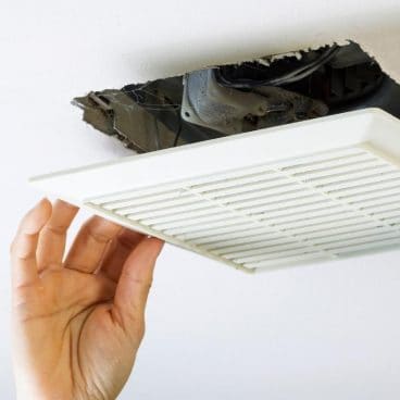 how to replace a bathroom exhaust fan without attic access