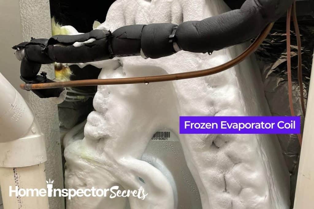frozen ac coil frozen ac coil