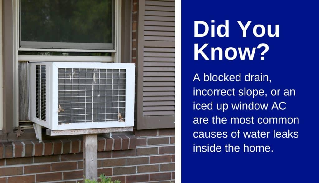 6 Reasons Why Your Window AC is Leaking Water 2
