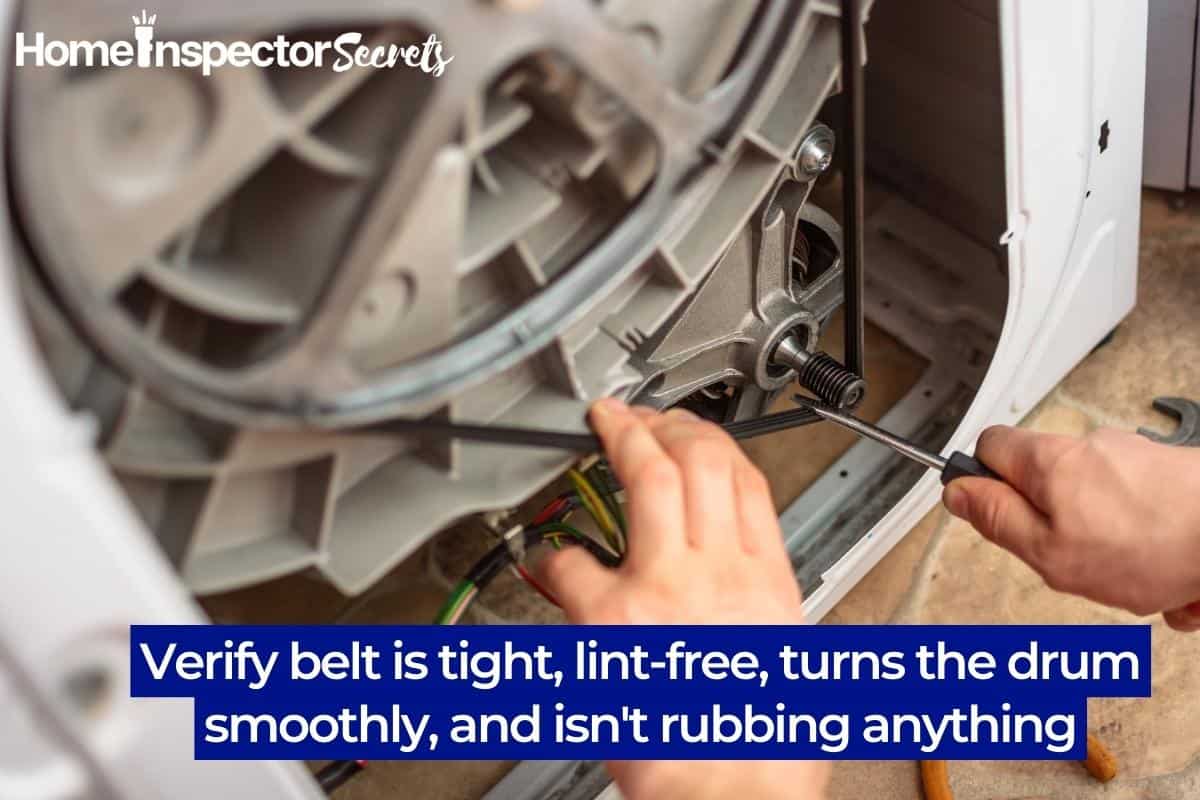 testing dryer belt testing dryer belt