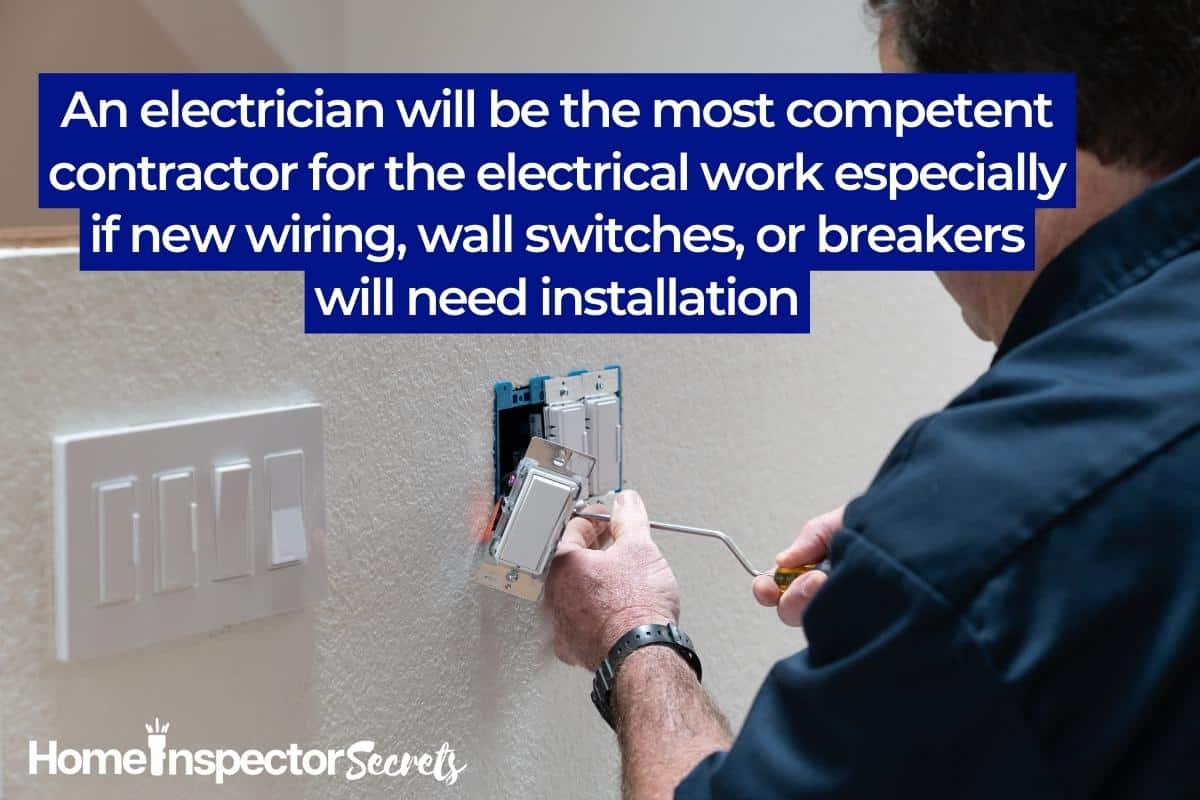 electrician installs bathroom fan switch electrician installs bathroom fan switch