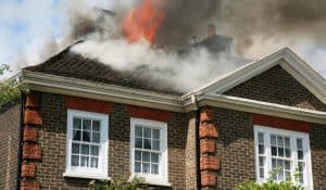how many house fires per year