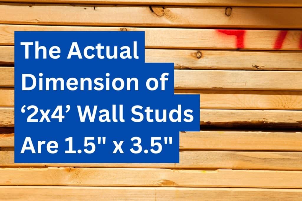 5 Ways To Find Wall Studs Without A Stud Finder 7 actual size of a 2x4