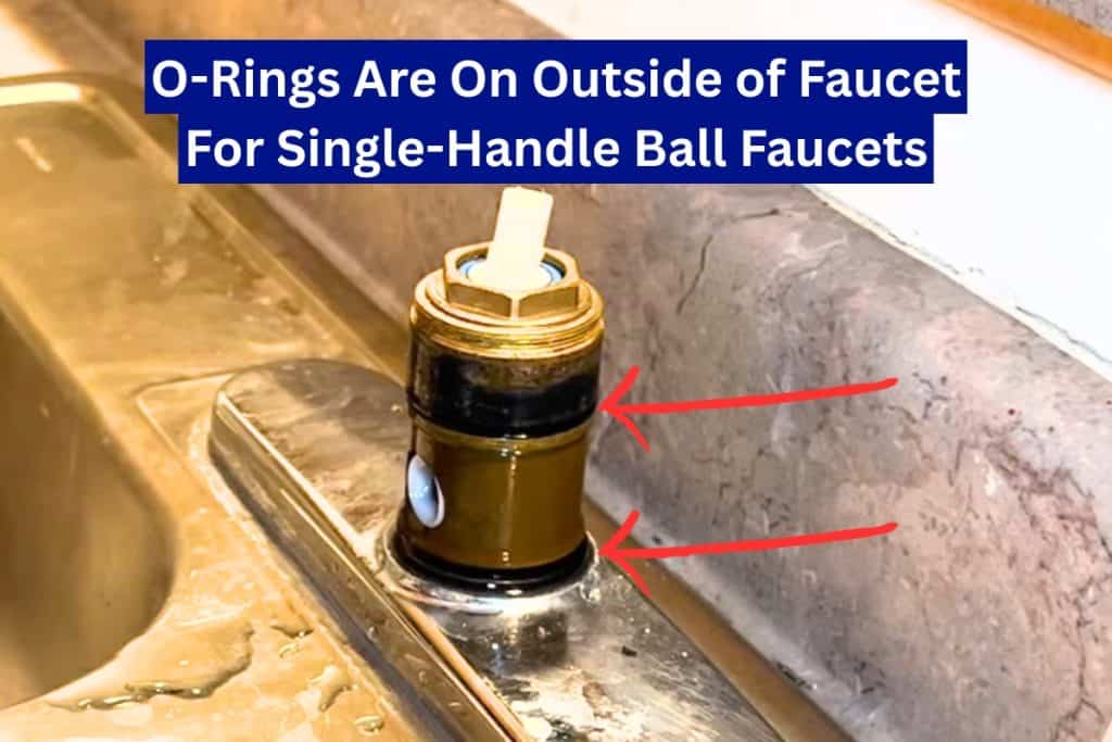 o-rings around faucet base o-rings around faucet base