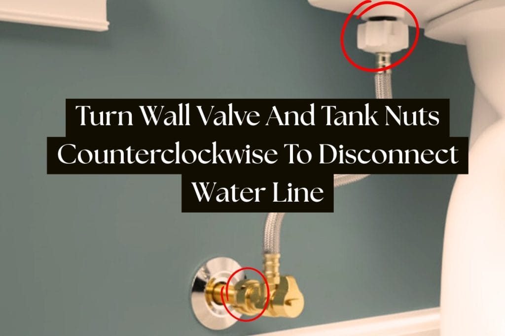 7-Steps to Installing or Replacing a Toilet (Flange Prep Included) 3 install toilet remove water line