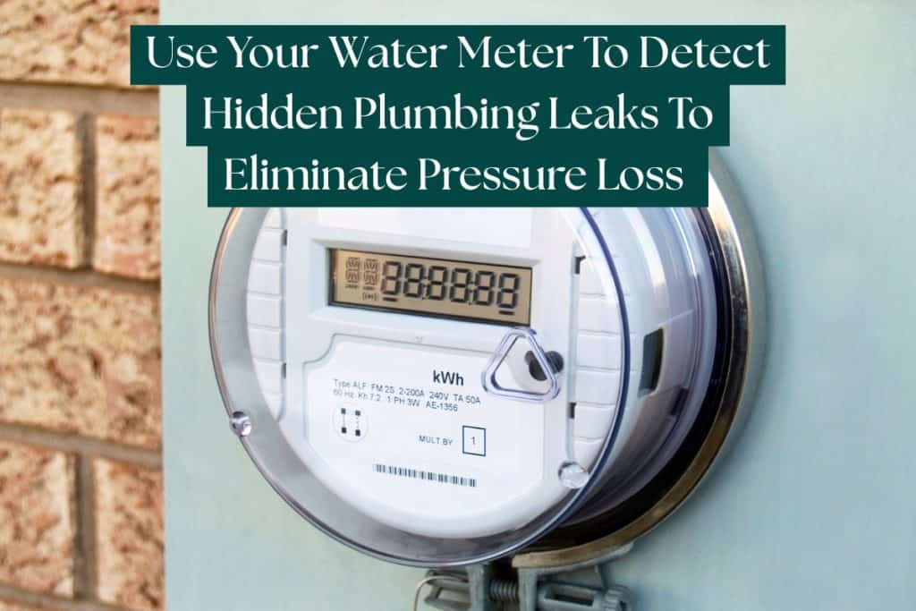 How To Increase Low Water Pressure for Good (Booster Pumps And Quick Fixes) 7 water meter to find leaks increase water pressure