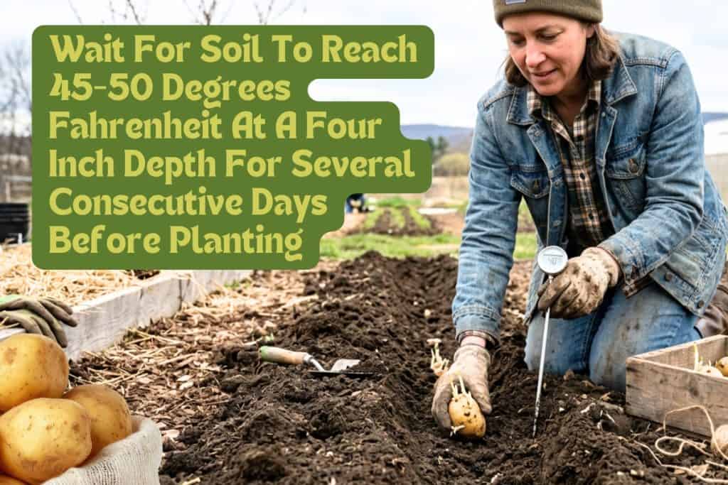 8 Essential Steps to Growing, Harvesting, and Storing Your Best Potato Crop Ever 5 best soil temp to grow potato