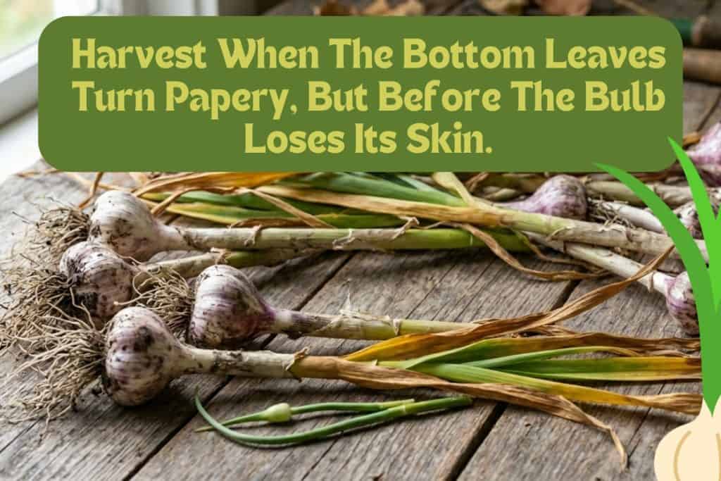 From Clove to Kitchen: A Simple Guide on How to Grow Garlic Plants 6 harvesting garlic