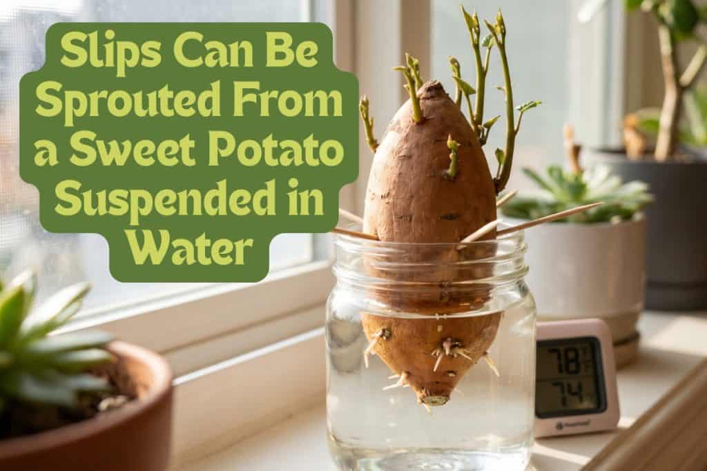 create sweet potato slips