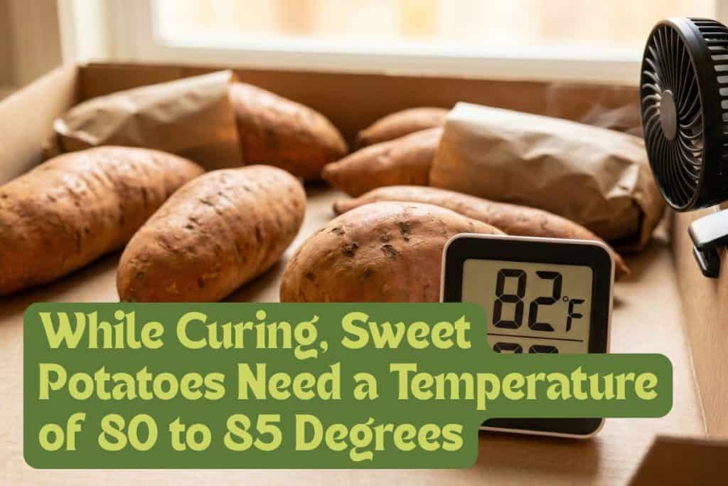 curing and storing sweet potatoes