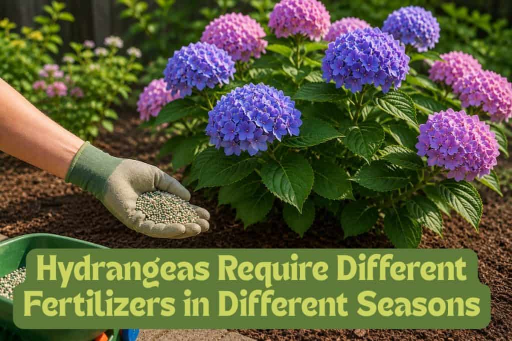 fertilizing hydrangeas