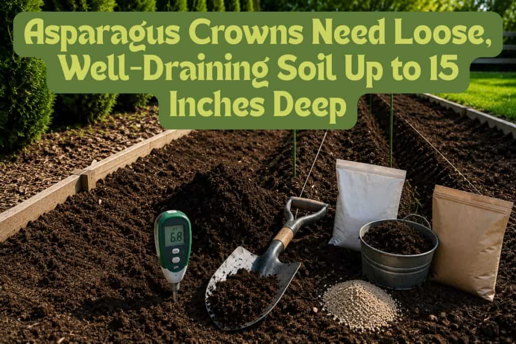 pick asparagus planting location