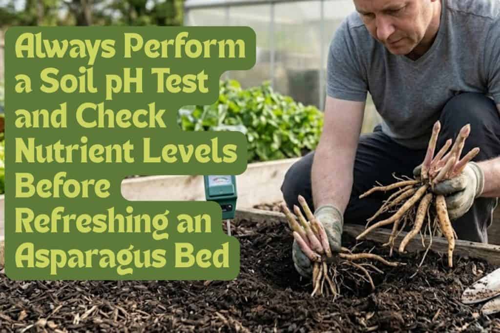 refresh asparagus bed