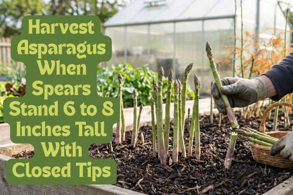 when to harvest asparagus