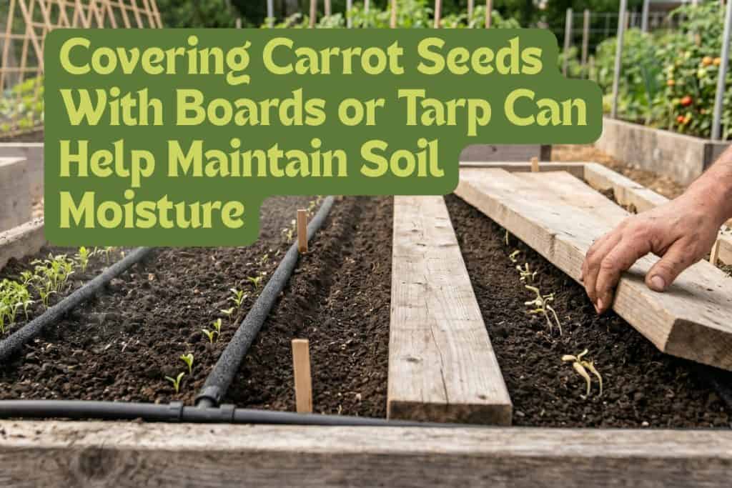 keep carrot seeds moist