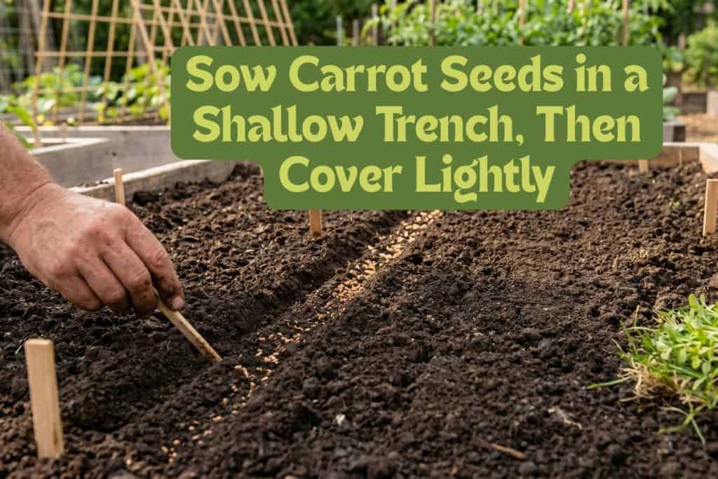 sow carrot seeds
