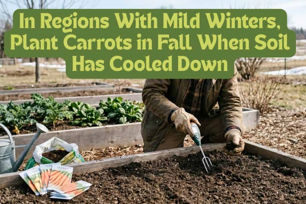 when to plant carrots