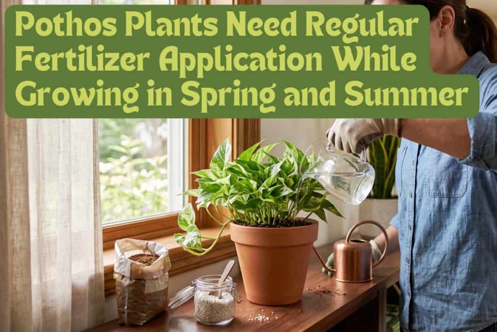 fertilize pothos plants