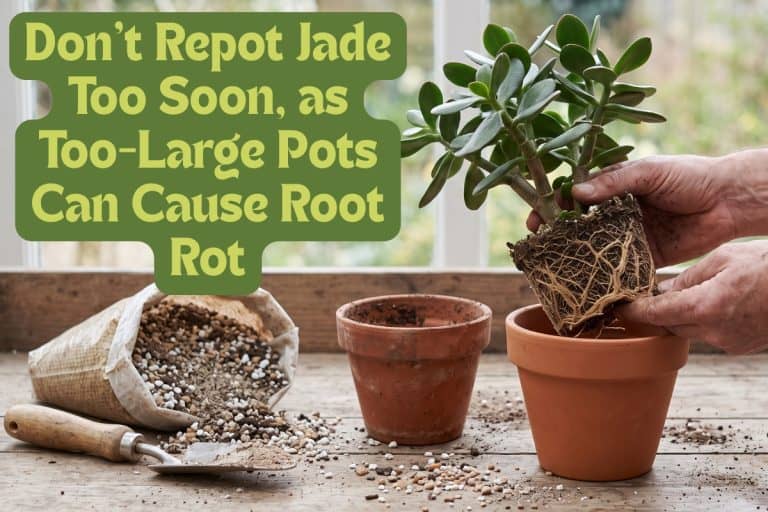 repotting jade plants